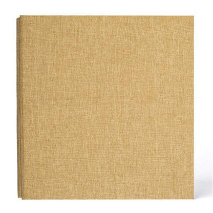 16-inch 20 Pages Self Adhesive Photo Album DIY Scrapbook Rustic Linen Cloth Cover Personalize Album for Wedding Memory Album  Home Decor House Decoration DIY Memorable Gifts For Loved Ones