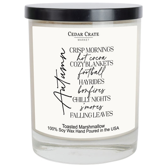 Fall Candle - Autumn FAvorites Things - Home Decor and Gifts