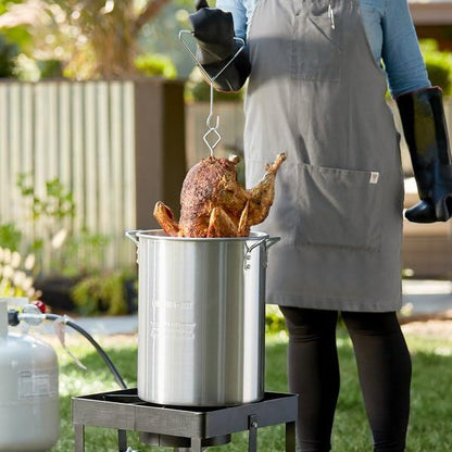 Heat Resistant BBQ Grill Gloves: Oil Resistant Waterproof 14" Length 932°F -XL