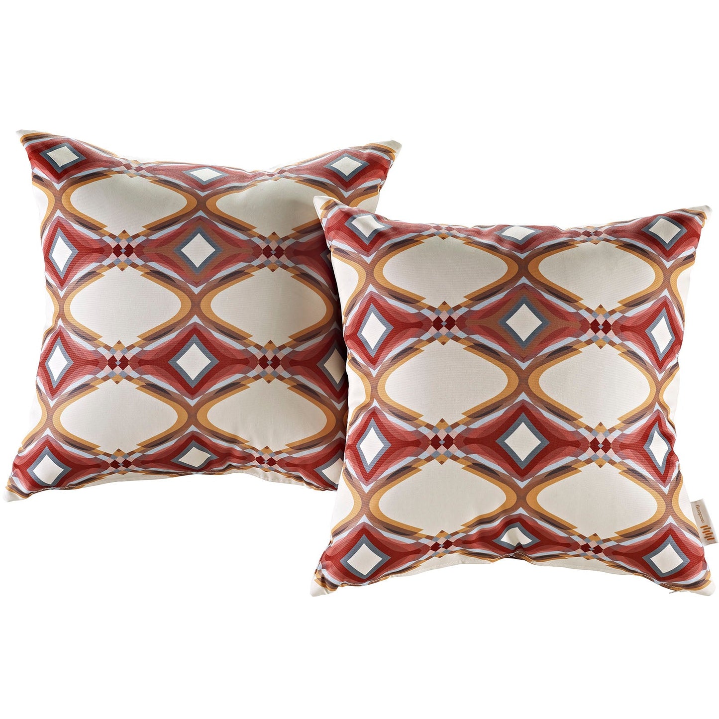Modway 2 Piece Outdoor Patio Pillow Set by Modway