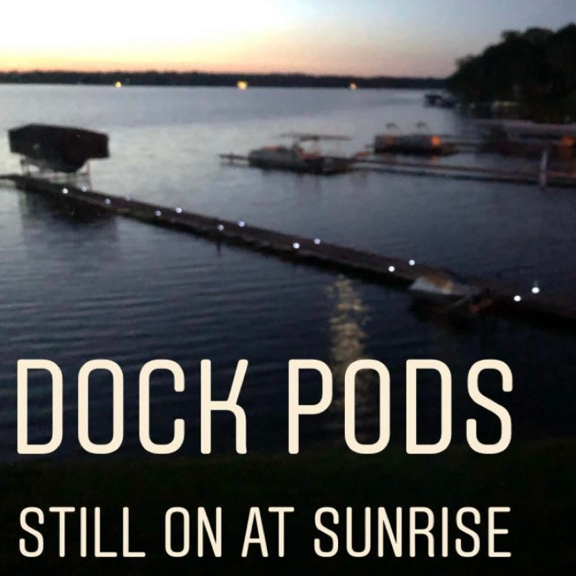 LED Dock & Deck Pods - Solar Powered Light Dots - PRE-ORDER