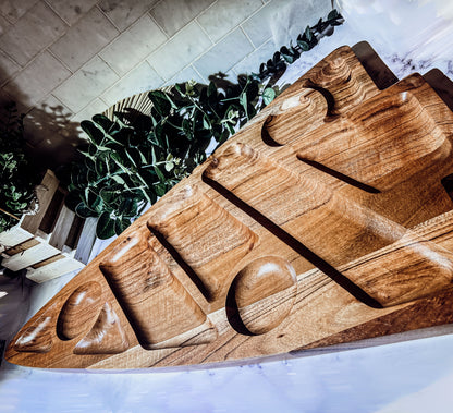 Sectional Tree Serving Board