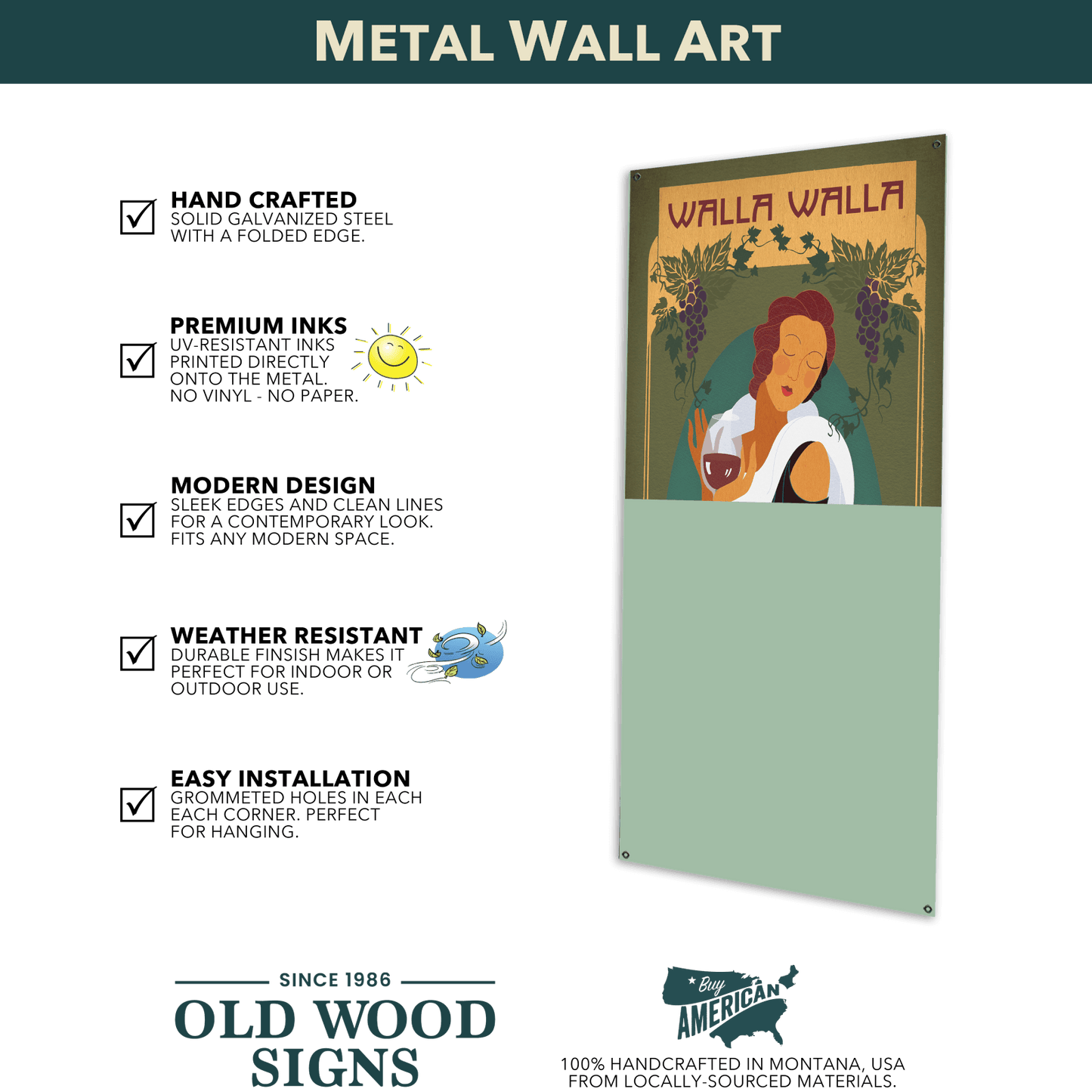 Landmark Surf Custom Signs: Yellow - Wall Decor