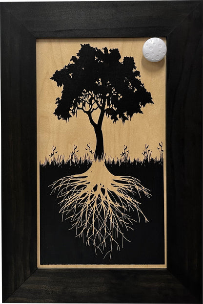 Tree of Life Hidden Gun Storage Wall Decor Concealment Furniture