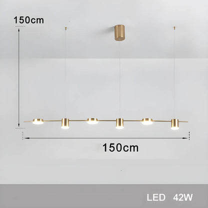 LED Pendant Light Kitchen - Modern Light for Bar, Dining Room, and Table