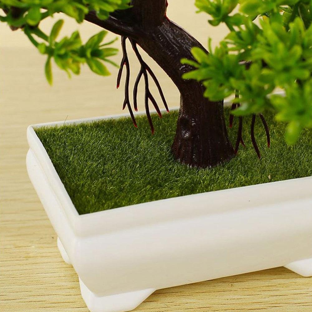 New Festival Potted  Simulation Decorative Bonsai Home Office Pine Tree Gift Ornament Lifelike Accessory Artificial Bonsai Artificial Bonsai Tree Fake  Greenery for Home Office Desk Wall Book Shelf Decor Room Decor